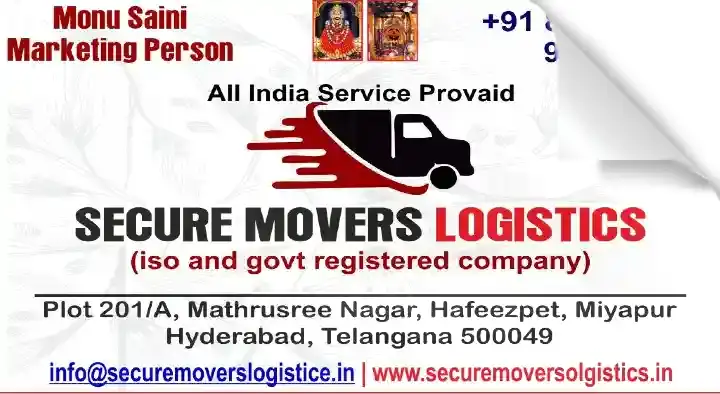 Secure Movers Logistics in Miyapur