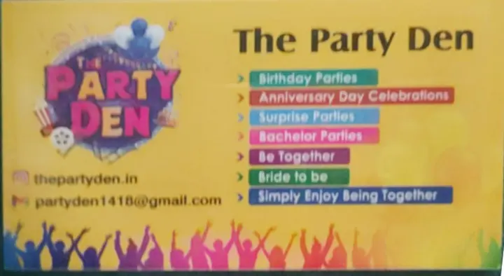 The Party Den in APHB Colony