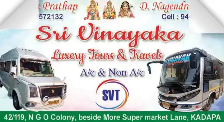 Sri Vinayaka Luxury Tours and Travels in NGO Colony