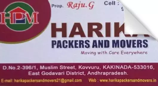 Harika Packers and Movers in Kovvuru