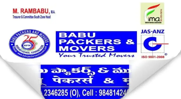Babu Packers and Movers in Auto Nagar