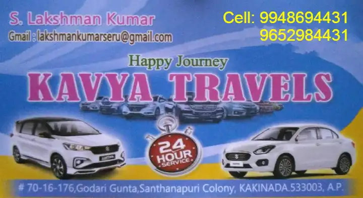 Kavya Travels in Santhanapuri Colony