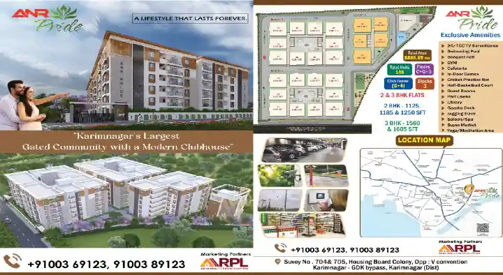 ANR PRIDE Builders in Housing board colony