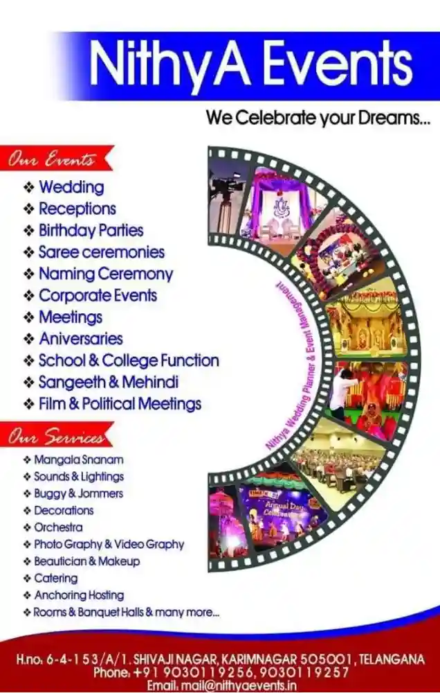 Nithya Events in Shivaji Nagar