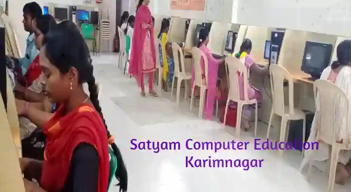 Satyam Computer Education in Vemulawada Road