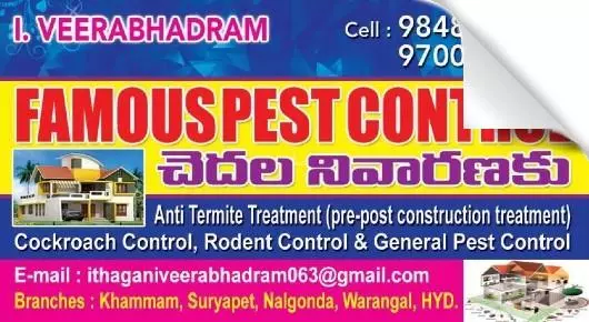 Famous Pest Control in Srinagar Colony