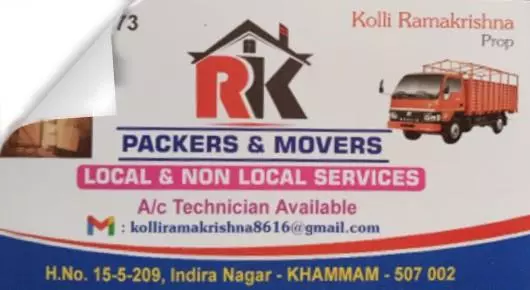 RK Packers and Movers in Indira Nagar