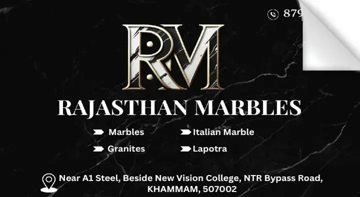 Rajasthan Marbles in NTR Bypass Road