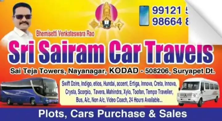 Sri Sai Ram Car Travels in Nayanagar