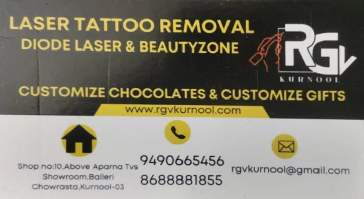 RGV Laser Tattoo Removal in Bellary Chowrasta