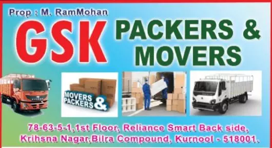 GSK Packers and Movers in Krishna Nagar