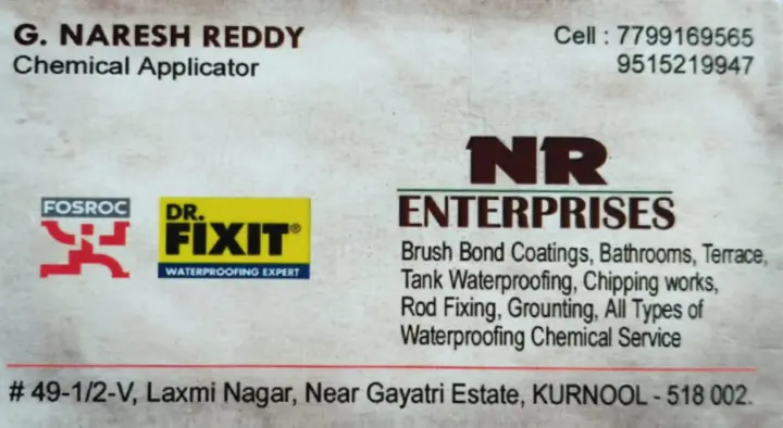 NR Waterproofing Services in Laxmi Nagar