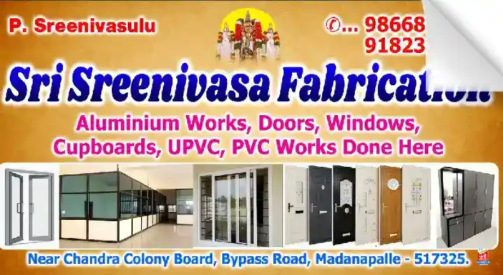 Sri Sreenivasa Fabrication Works in Bypass Road