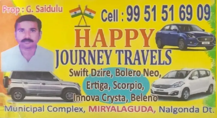 Happy Journey Travels in Miryalaguda