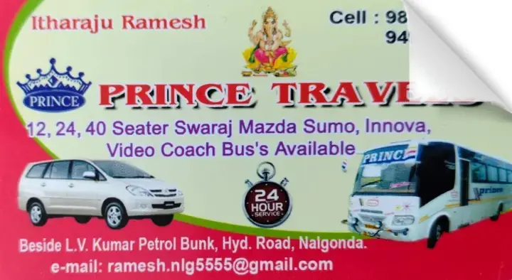Prince Travels in Shivaji Nagar