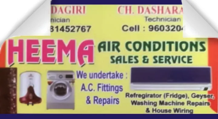 Heema Air Conditions sales and Service in VT Colony