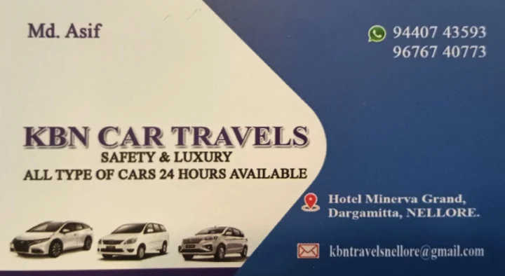 KBN Car Travels in Dargamitta