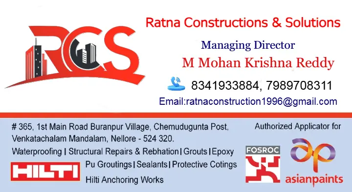 Ratna Constructions and Solutions in Main Road