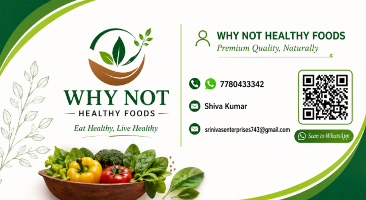 Why Not Healthy Foods in Vinayak Nagar