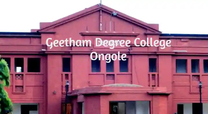 Geetham Degree College in Bhagya Nagar