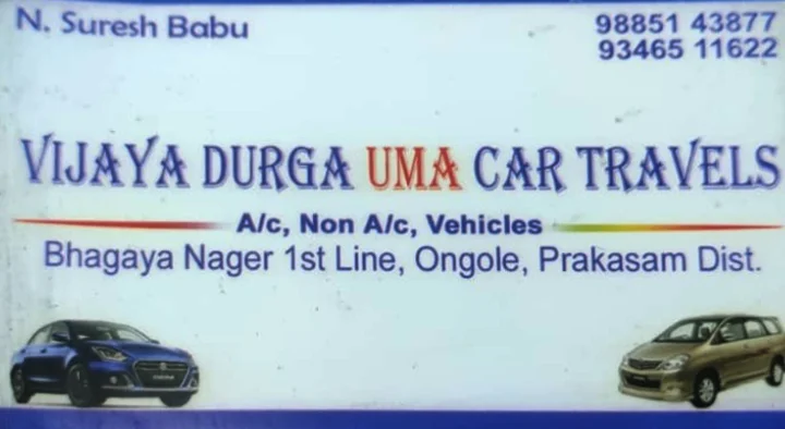 Vijaya Durga Uma Car Travels in Bhagya Nagar