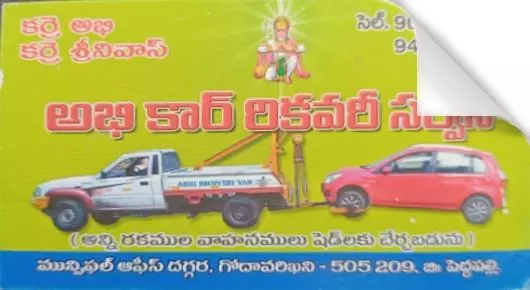 Abhi Car Recovery Service in GodavariKhani