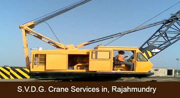 SVDG Crane Services in Lalacheruvu