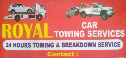 Royal Car Towing Services in bus stand