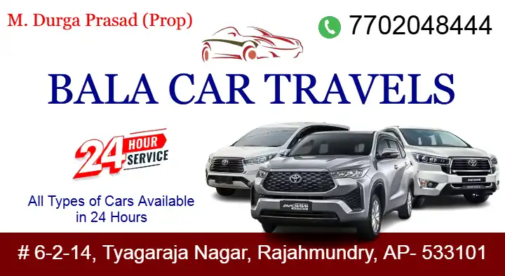 Bala Car Travels in Tyagaraja Nagar
