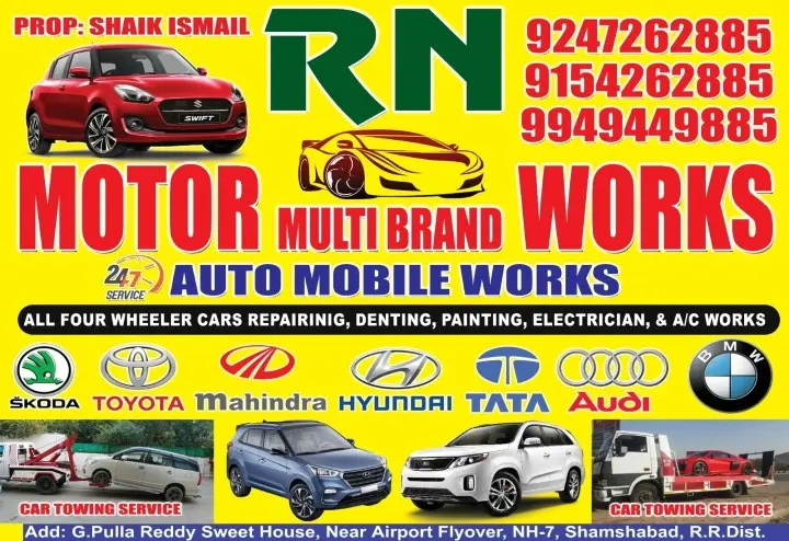 RN Motor Multi Brand Works in Shamshabad