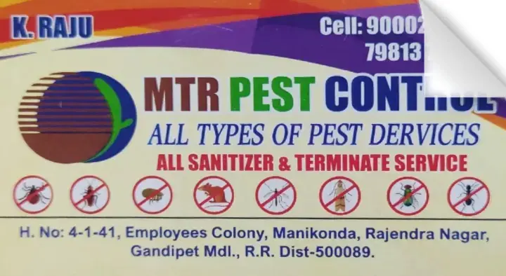 MTR Pest Control in Gandipet
