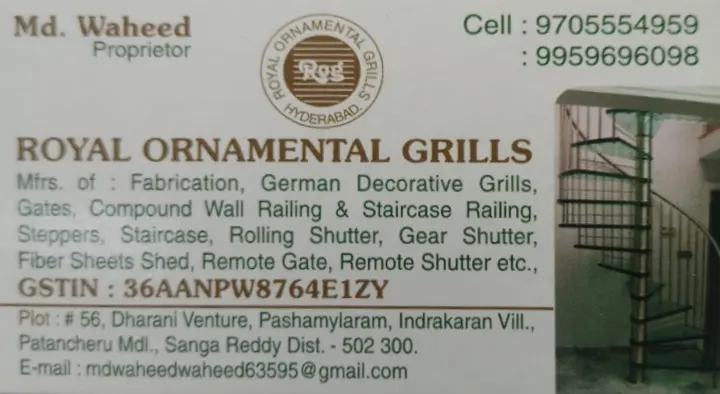 Royal Ornamental Grills in Patancheru