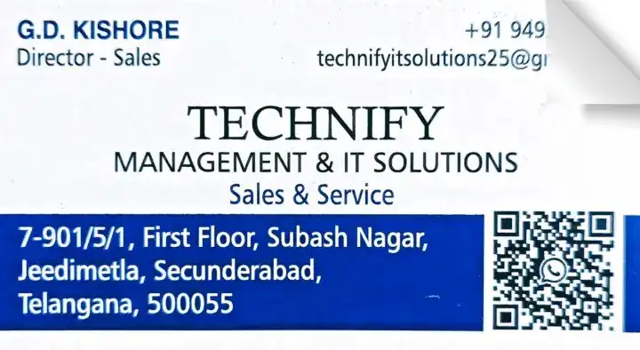 Technify Management and IT Solutions in Jeedimetla