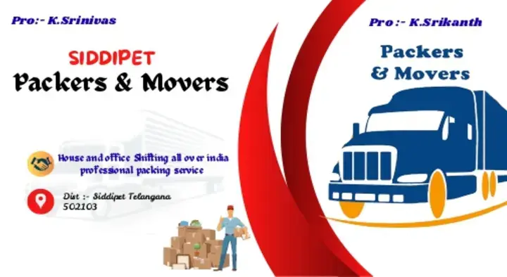 Siddipet Packers and Movers in Main Road