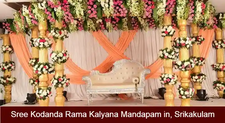 Sree Kodanda Rama Kalyana Mandapam in Palakonda Road