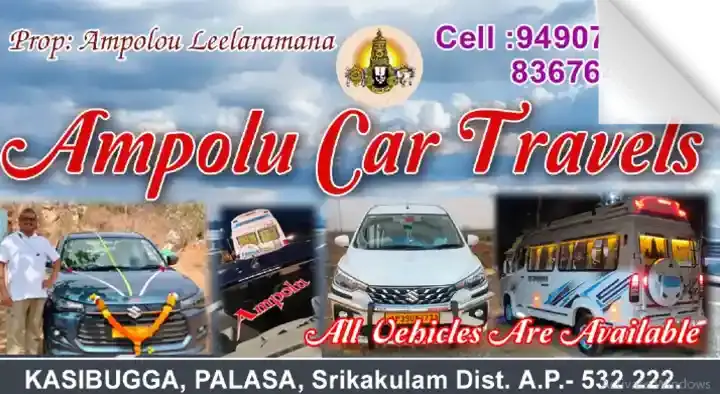 Ampolu Car Travels in Palasa