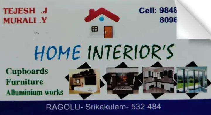 Home Interiors in Ragolu