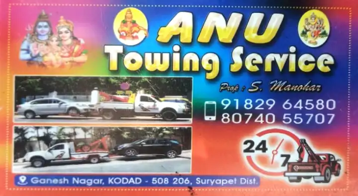 Anu Towing Service in Kodad