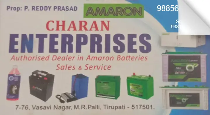 Charan Enterprises in MR Palli