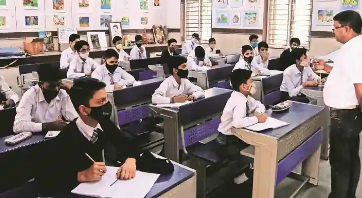 Akshara High School in Bsnl Offce