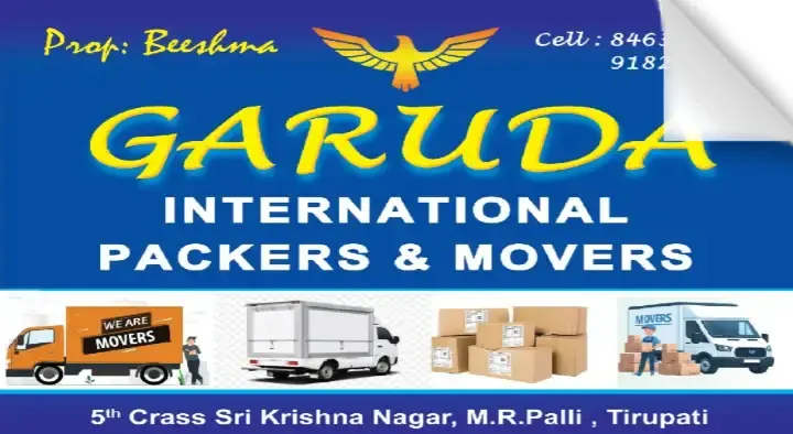 Garuda International Packers and Movers in MR Palli