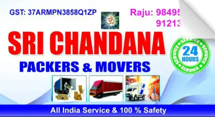Sri Chandana Packers and Movers in Balijagadda