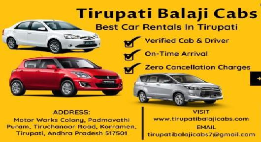 Tirupati Balaji Cabs in Korramenugunta