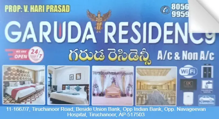 Garuda Residency in Tiruchanoor