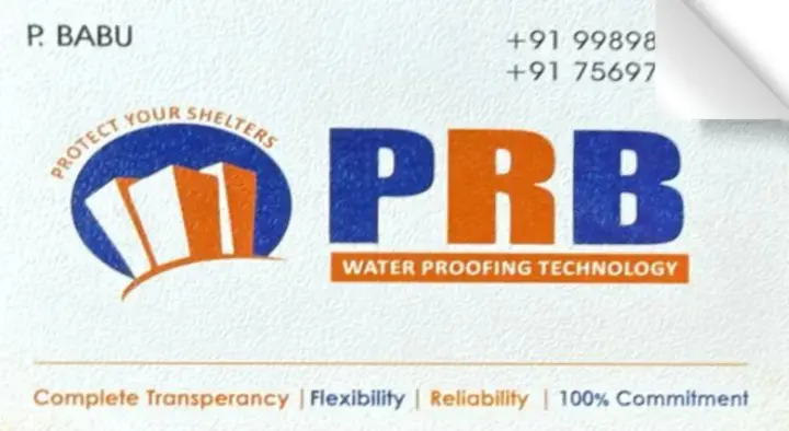 PRB Water Proofing Technology in RC road