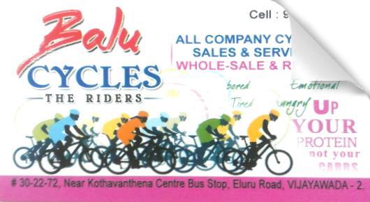 Balu Cycles in Eluru Road