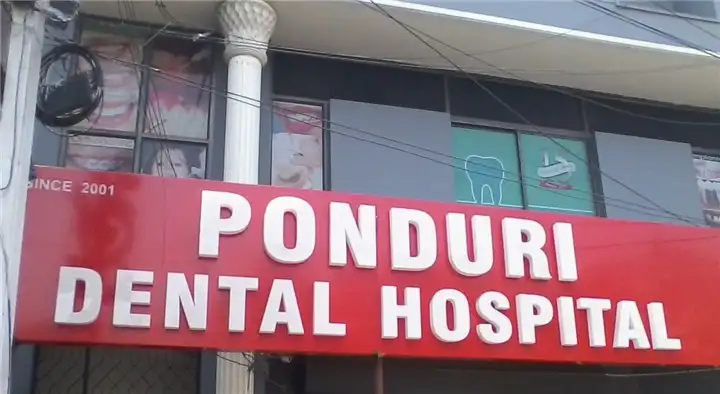 Ponduri Multi Speciality Dental Clinic in Moghalarajpuram
