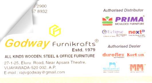 Godway Furnikrafts in Eluru Road