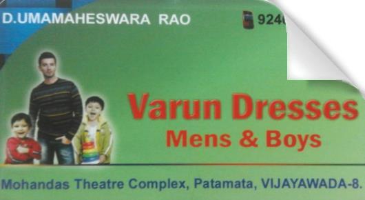 Varun Dresses Mens and Boys in Patamata