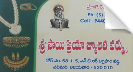 Sri Sai Priya Jewellery Works in Patamata